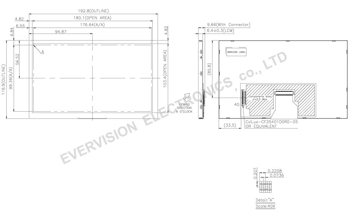 VGG804833-L(SR) | High Brightness | EVERVISION 