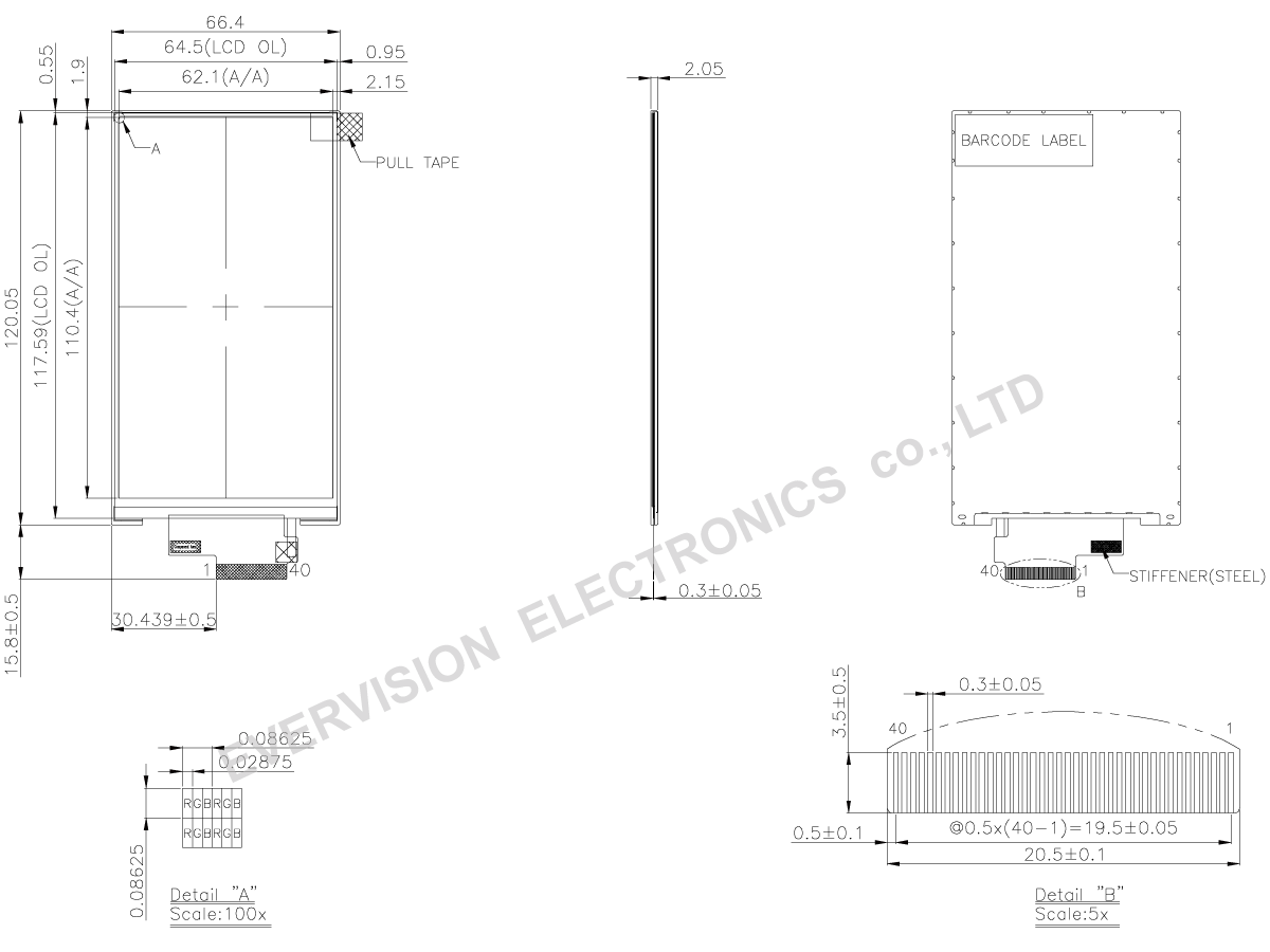 VGG721201-A(WV) | Wide Viewing | EVERVISION