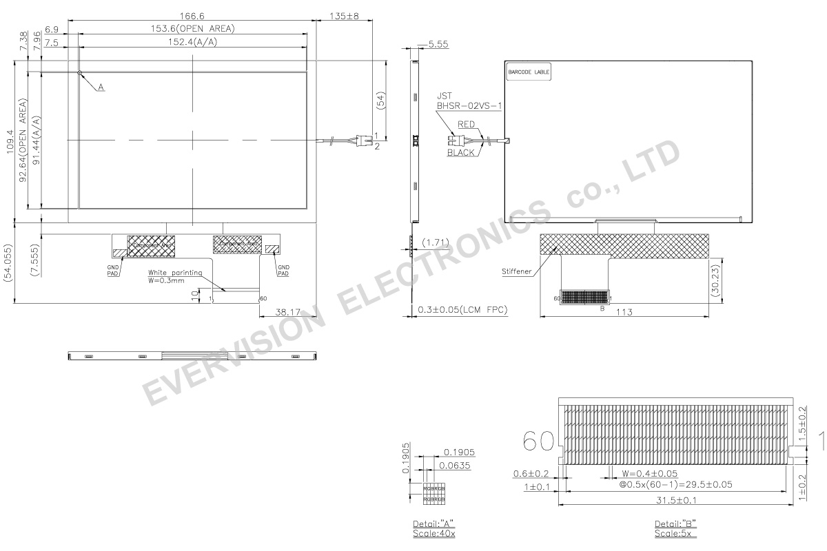 VGG804833-A(WV) | Wide View TFT | EVERVISION